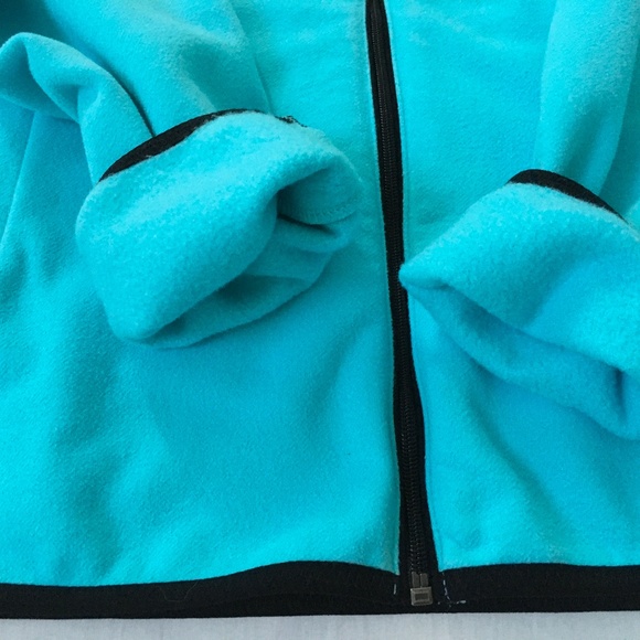 GEAR Luxe Fleece Full Zip Jacket Size Large Blue - Picture 14 of 15